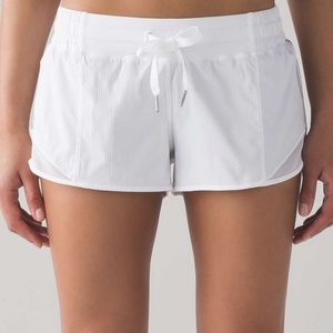 Lululemon White Shorts